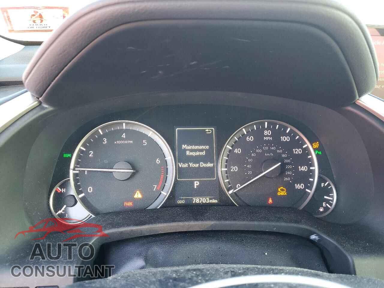 LEXUS RX350 2017 - 2T2BZMCA9HC120855