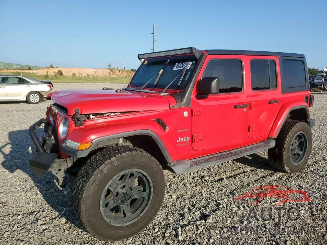 JEEP WRANGLER 2018 - 1C4HJXEG9JW109845