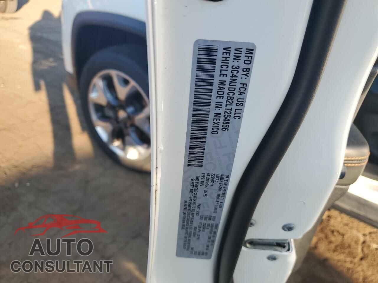 JEEP COMPASS 2020 - 3C4NJDCB2LT254856
