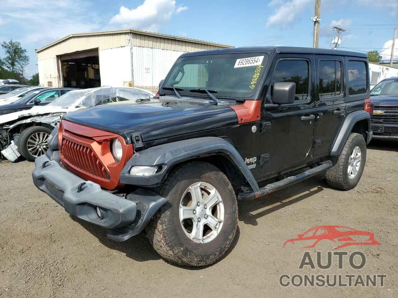JEEP WRANGLER 2018 - 1C4HJXDN4JW318636