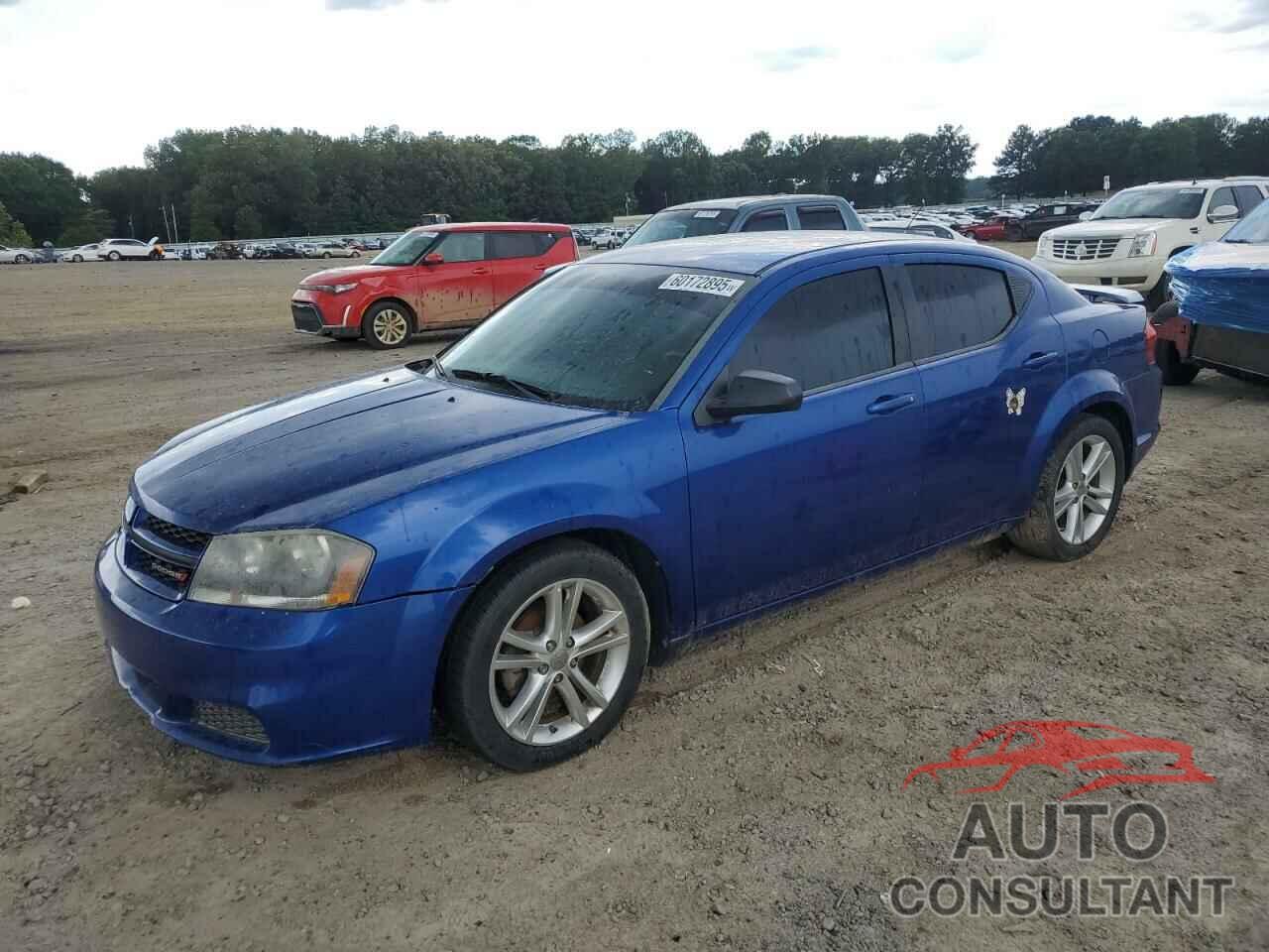 DODGE AVENGER 2013 - 1C3CDZAG8DN768937