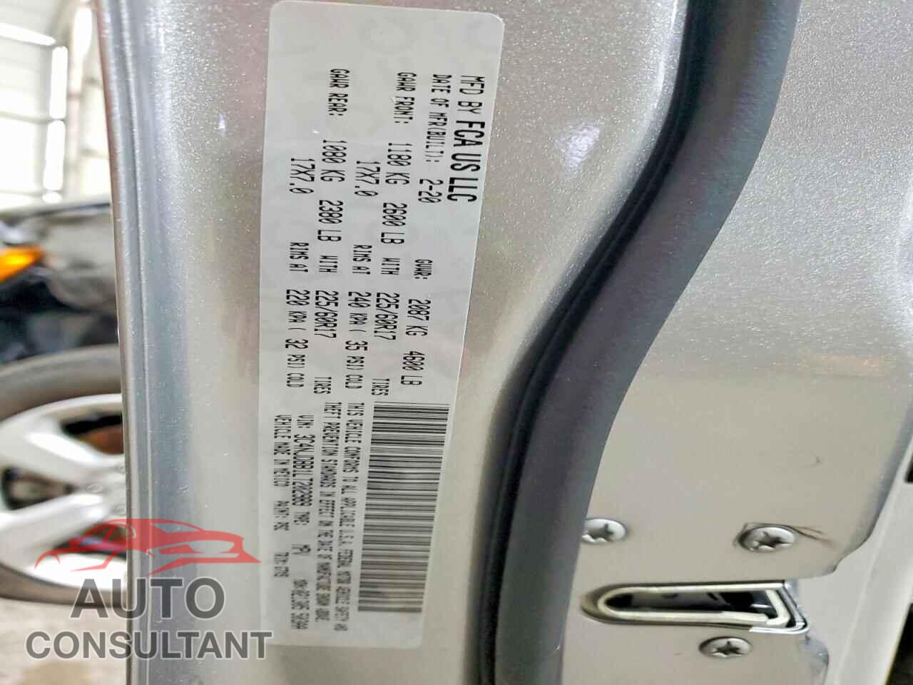 JEEP COMPASS 2020 - 3C4NJDBB1LT202989