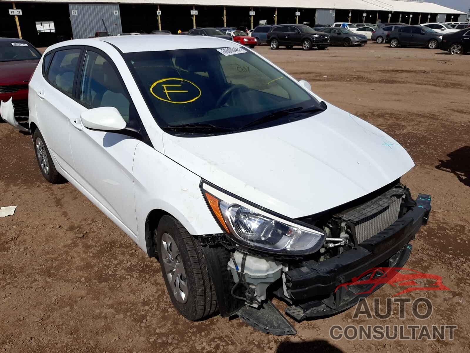 HYUNDAI ACCENT 2017 - KMHCT5AEXHU349100