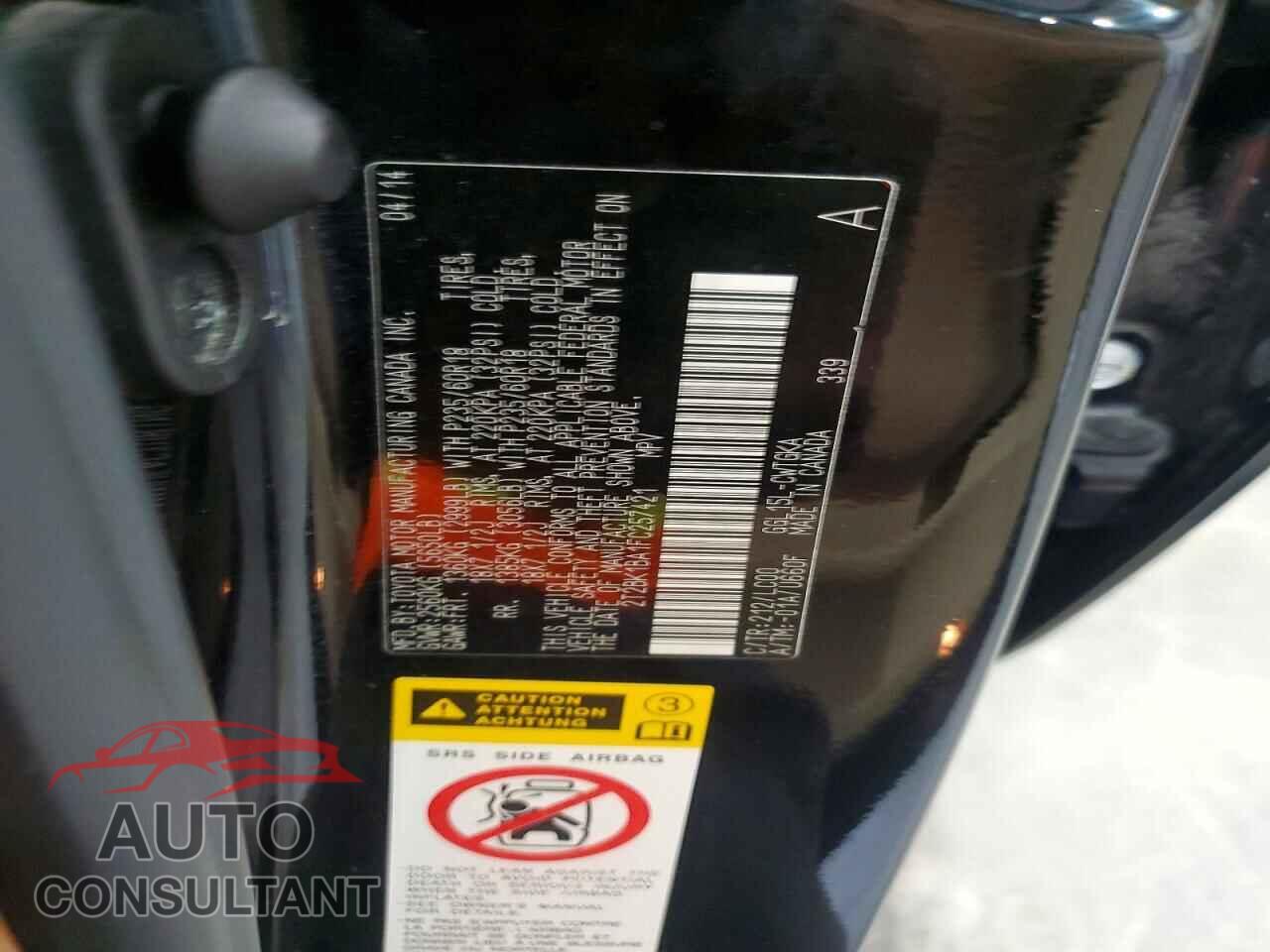 LEXUS RX350 2015 - 2T2BK1BA1FC257421