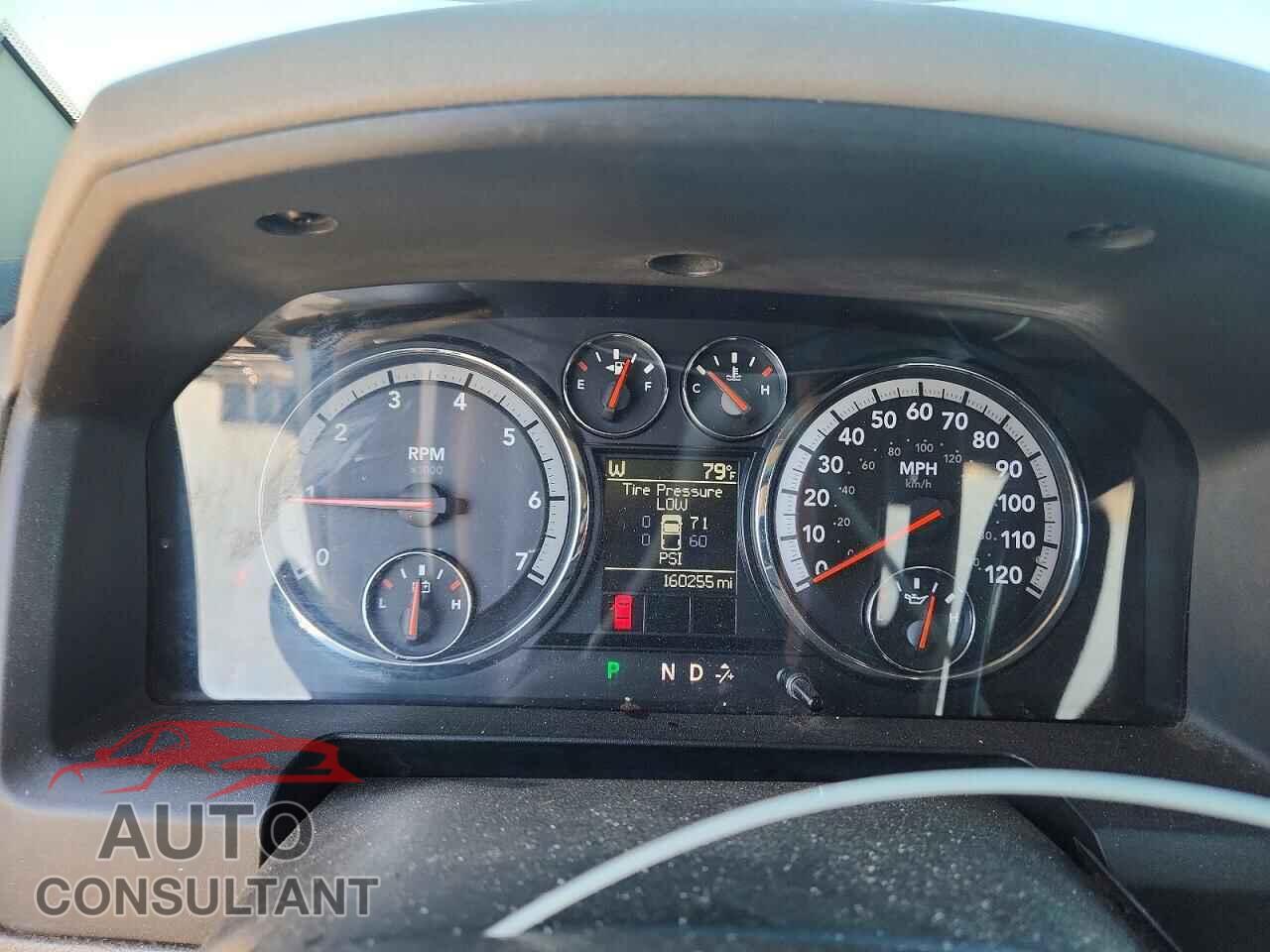 DODGE RAM 2500 2012 - 3C6TD5DT3CG191939