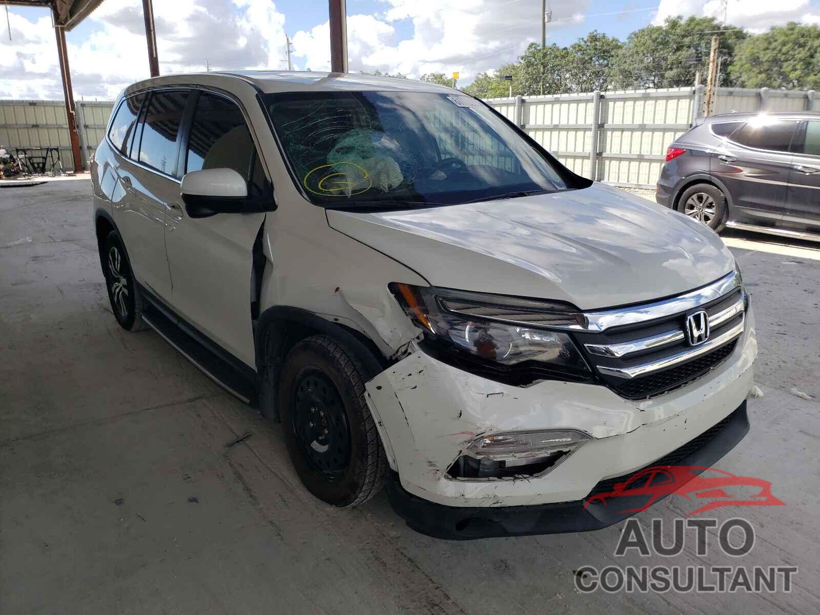 HONDA PILOT 2017 - 5FNYF5H53HB027513