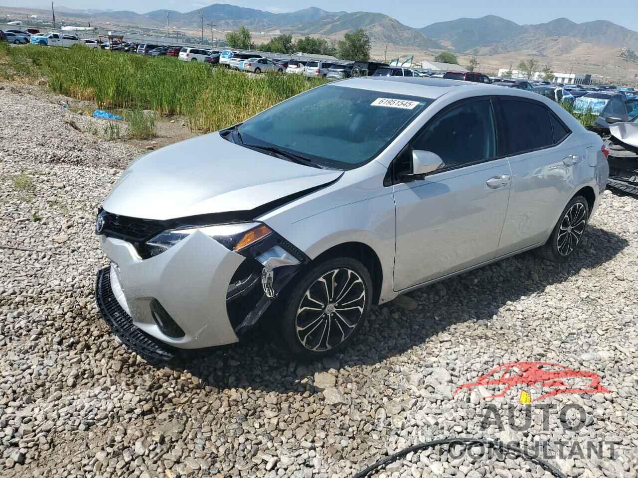 TOYOTA COROLLA 2014 - 5YFBURHE3EP099444