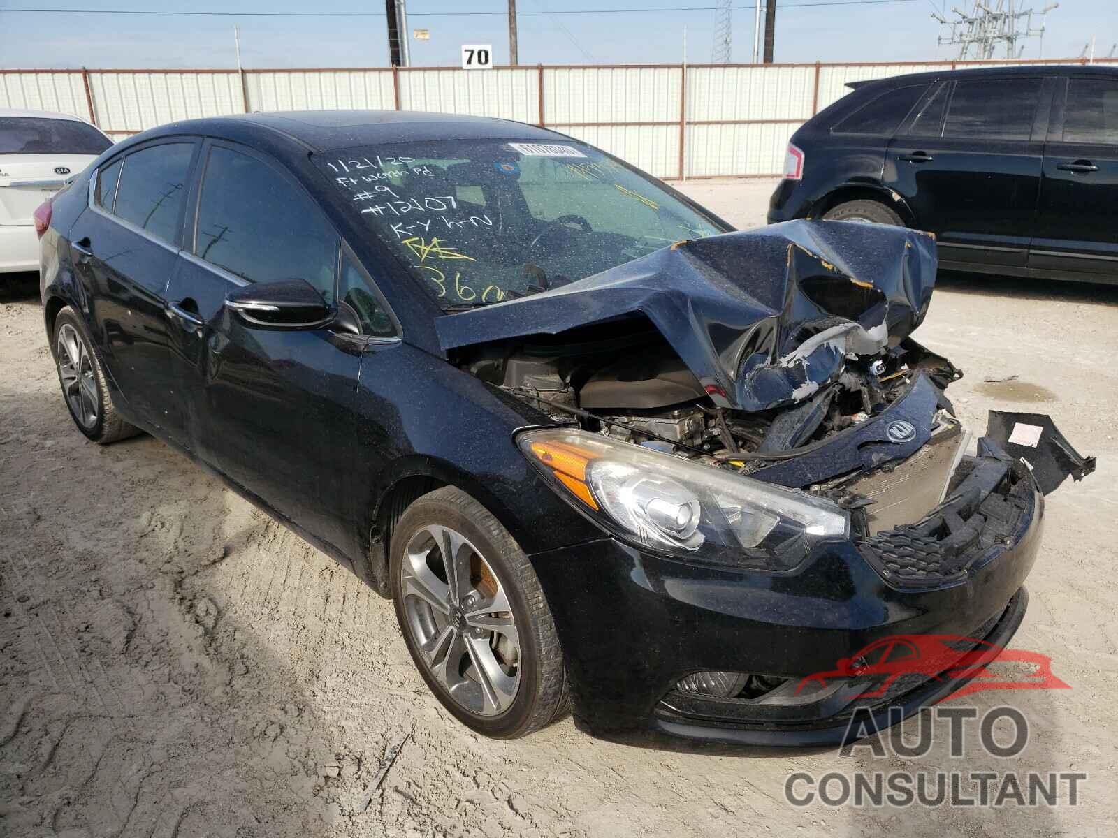 KIA FORTE 2016 - KNAFZ4A88G5445379