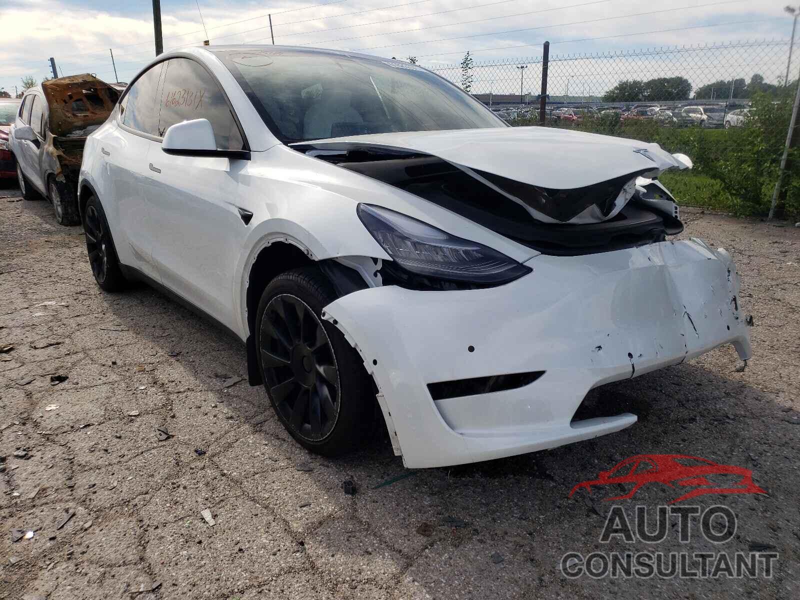 TESLA MODEL Y 2021 - 5YJYGDEE0MF074245