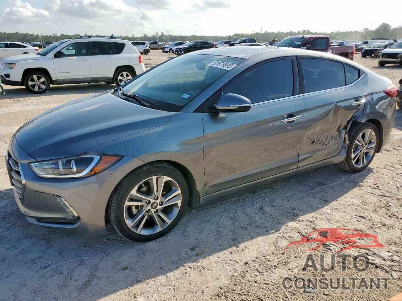 HYUNDAI ELANTRA 2017 - KMHD84LF6HU211141