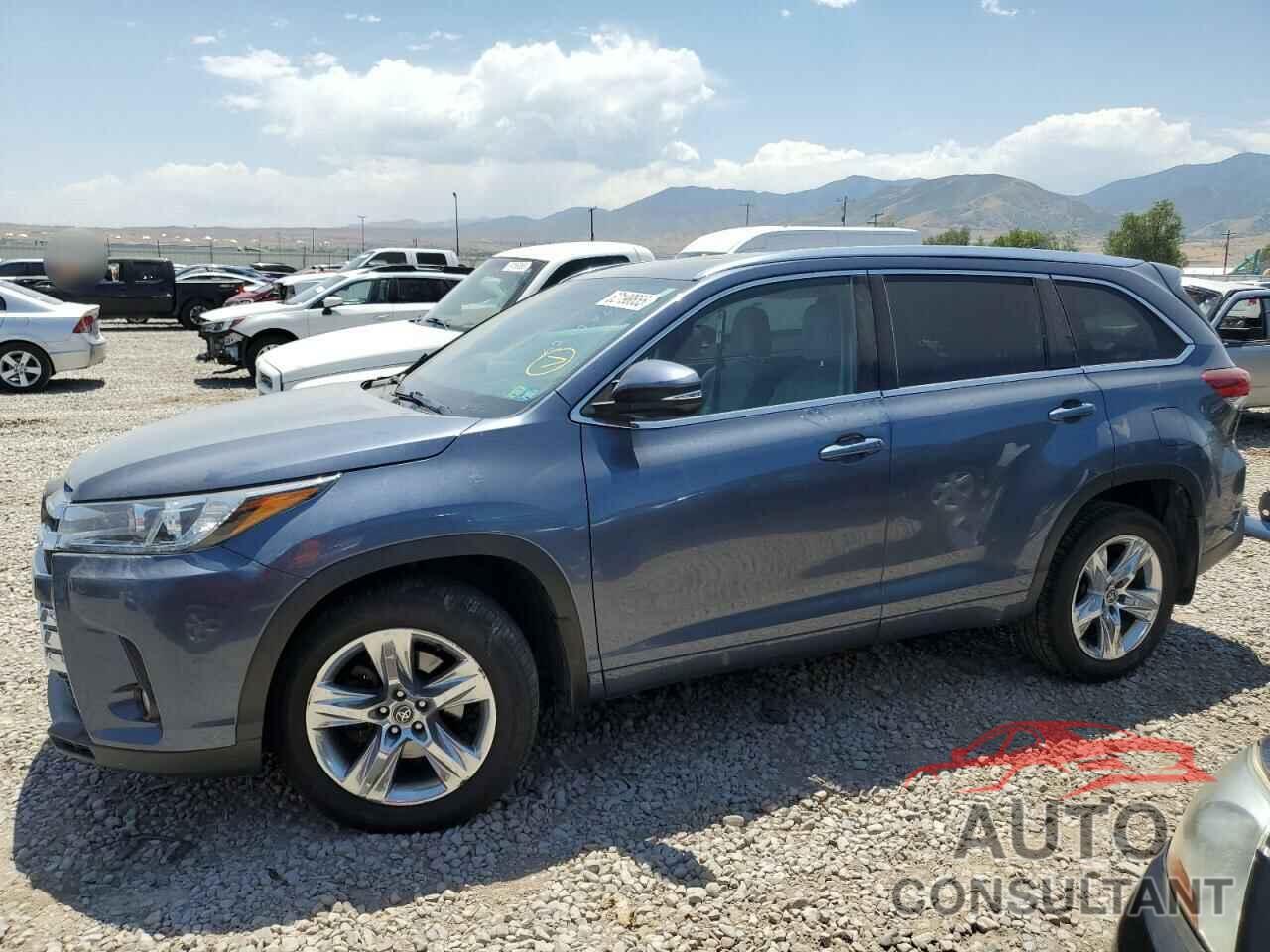 TOYOTA HIGHLANDER 2018 - 5TDDZRFH7JS809387
