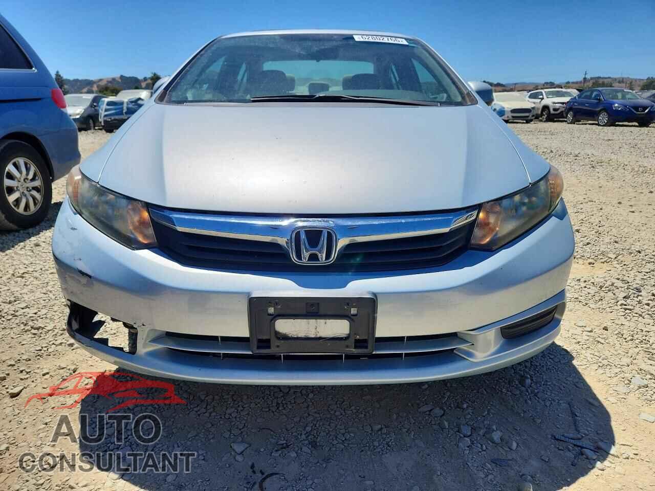 HONDA CIVIC 2012 - 19XFB2F84CE348800