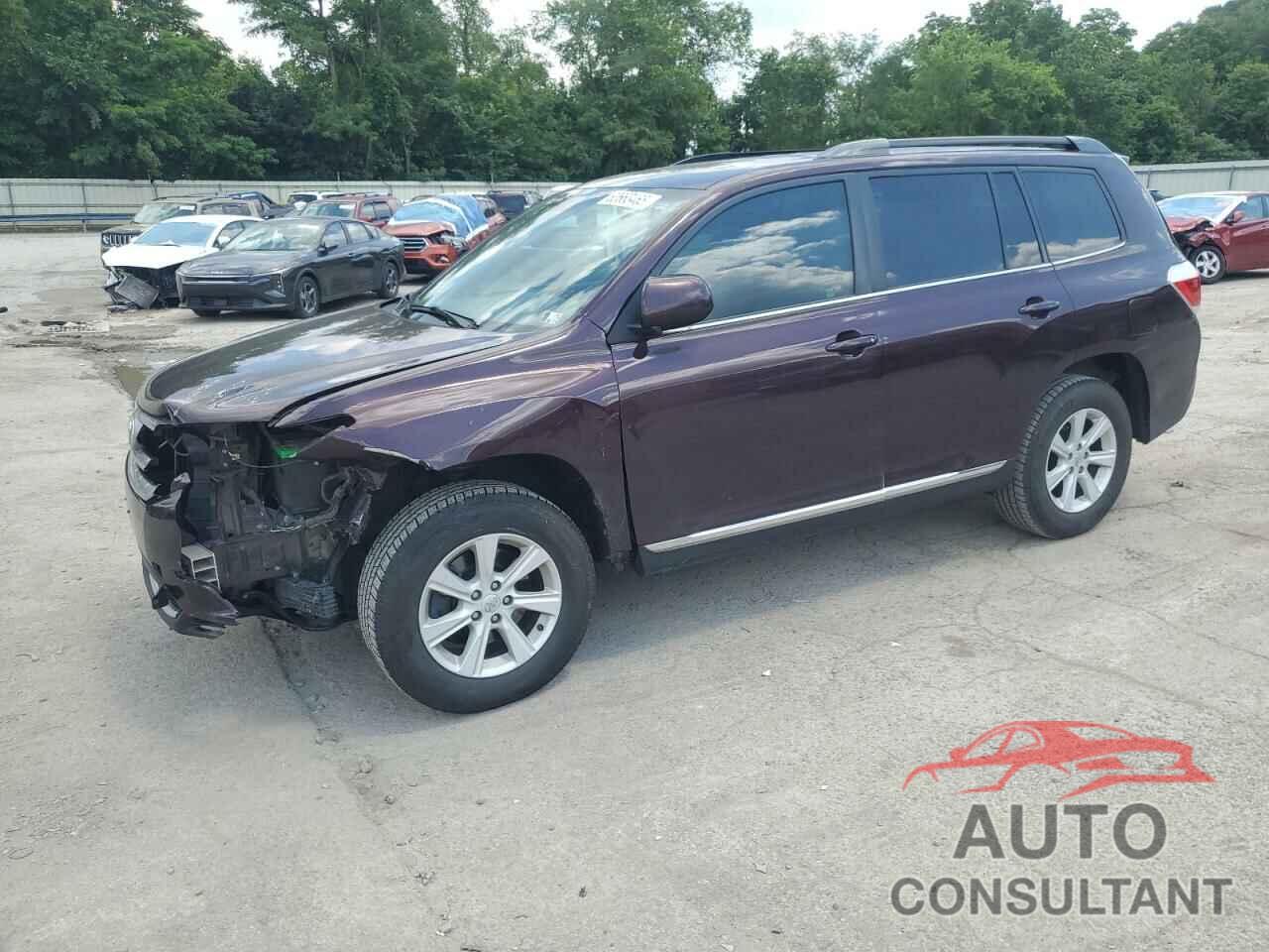 TOYOTA HIGHLANDER 2013 - 5TDZK3EH9DS133277