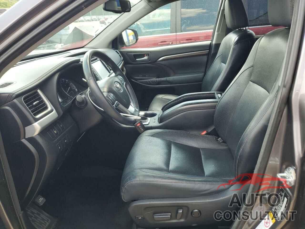 TOYOTA HIGHLANDER 2015 - 5TDDKRFH8FS153776