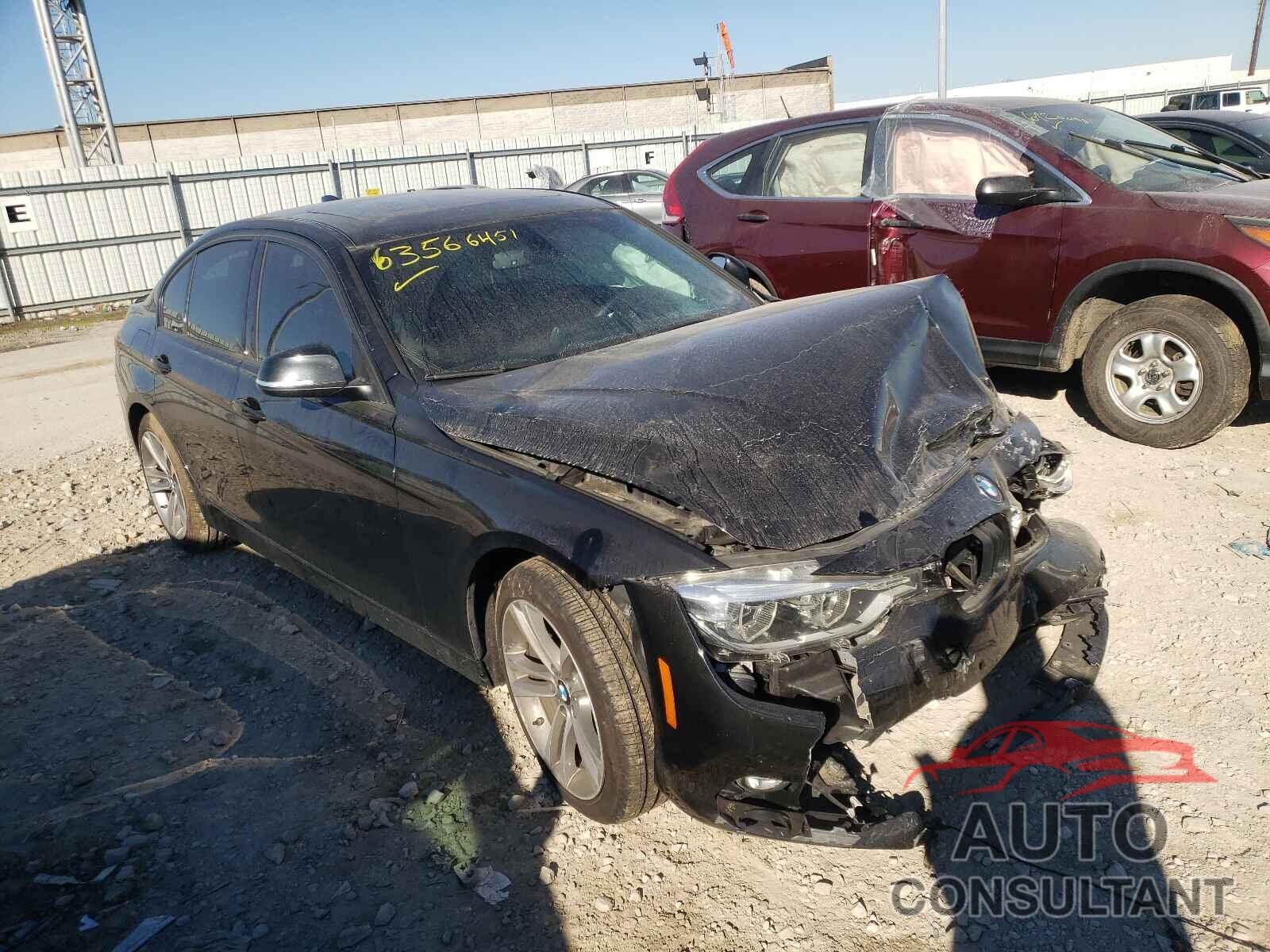 BMW 3 SERIES 2016 - WBA8E3G54GNT77402