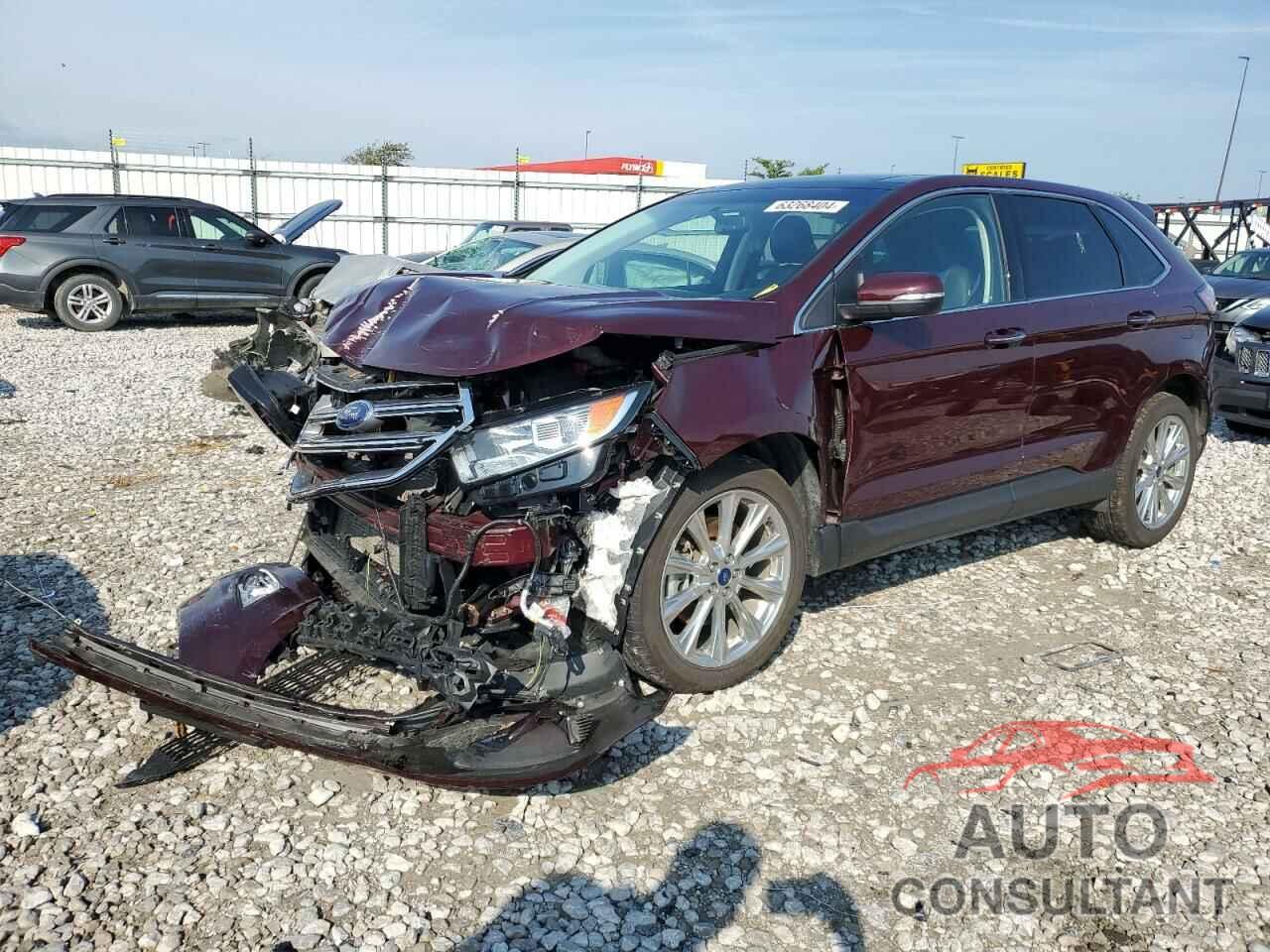 FORD EDGE 2017 - 2FMPK4K84HBC21027