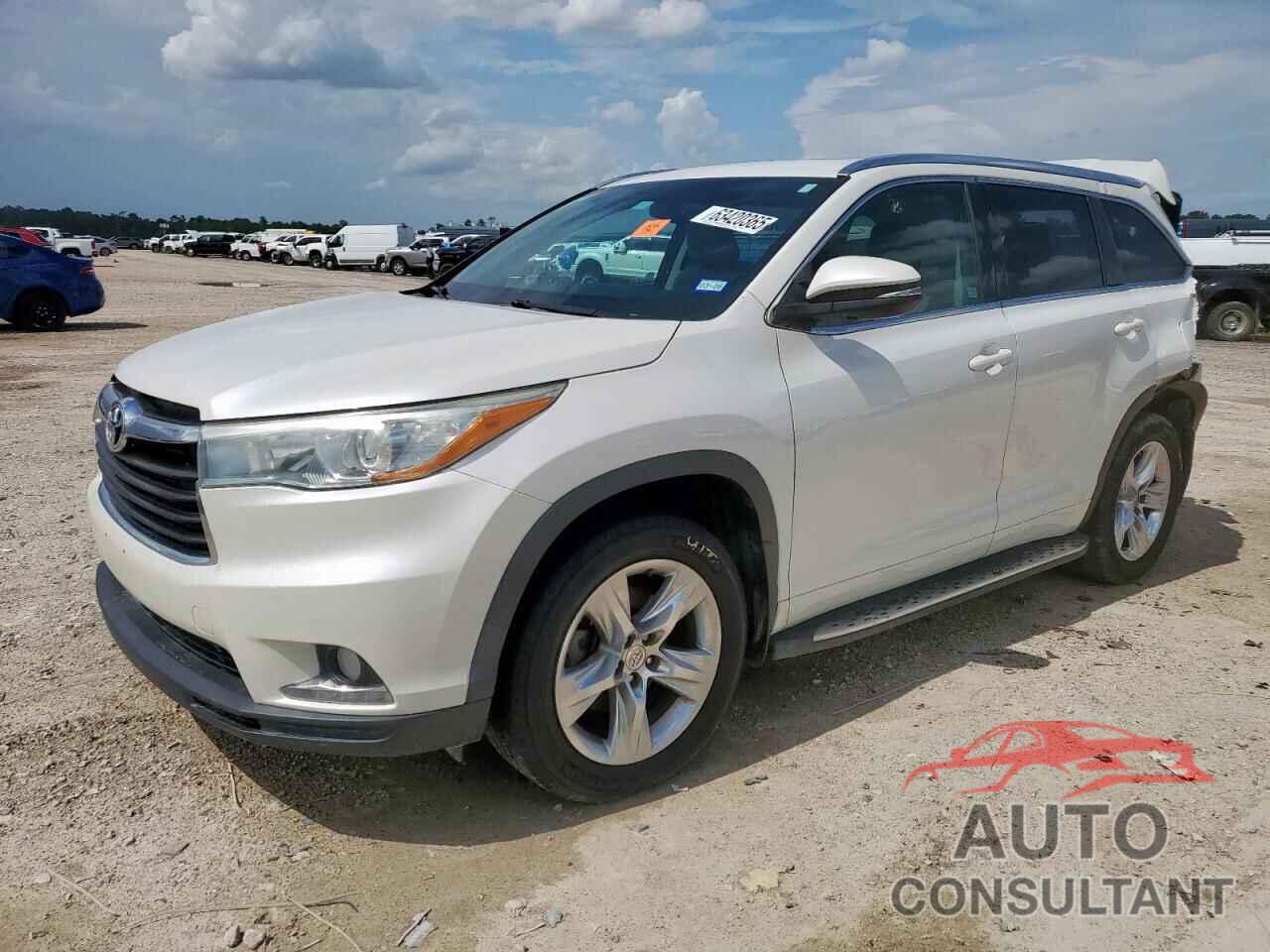 TOYOTA HIGHLANDER 2015 - 5TDYKRFHXFS119727