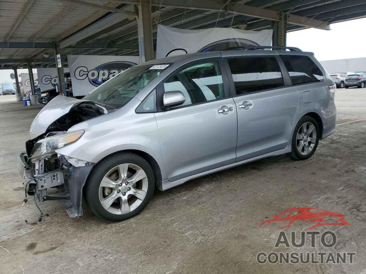 TOYOTA SIENNA 2013 - 5TDXK3DC6DS386716