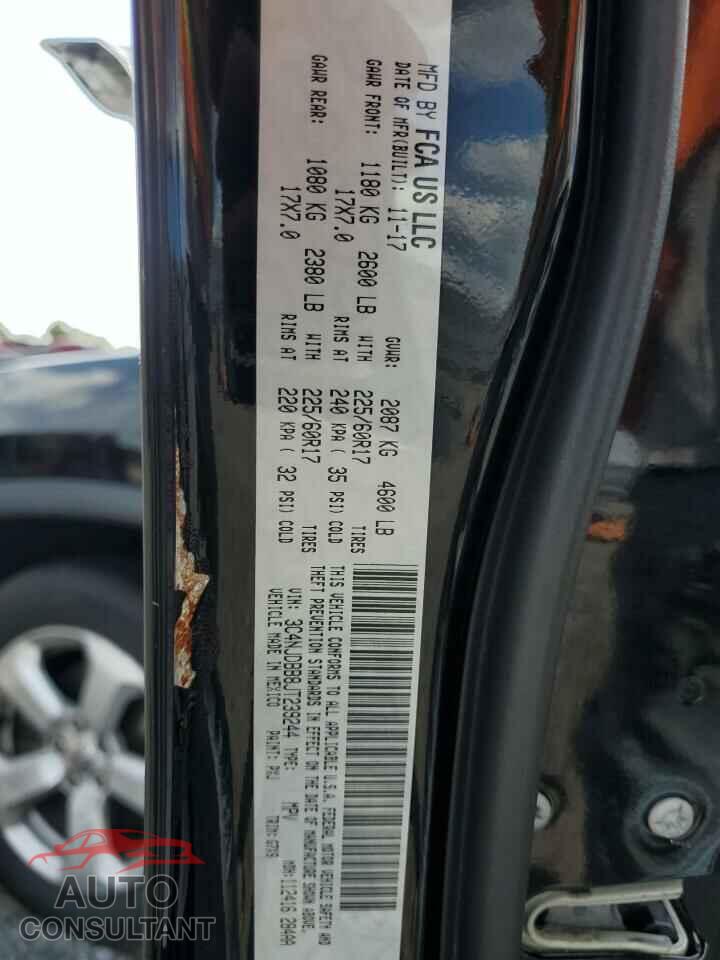 JEEP COMPASS 2018 - 3C4NJDBB8JT239244
