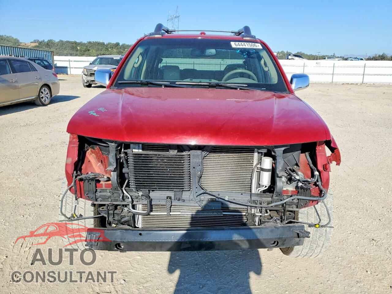 NISSAN FRONTIER 2012 - 1N6AD0EV4CC402049