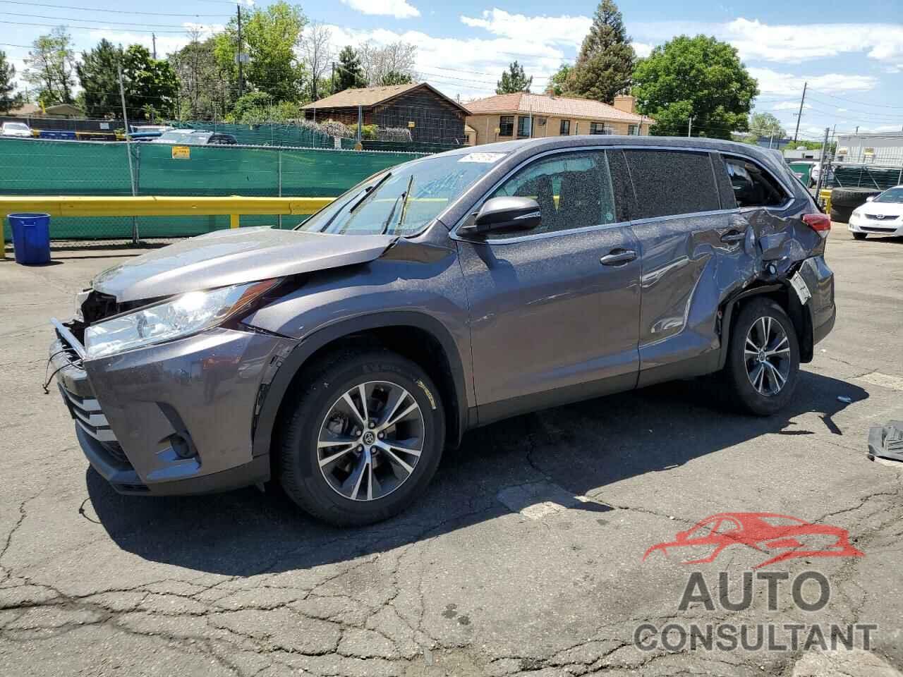 TOYOTA HIGHLANDER 2019 - 5TDBZRFH7KS946841