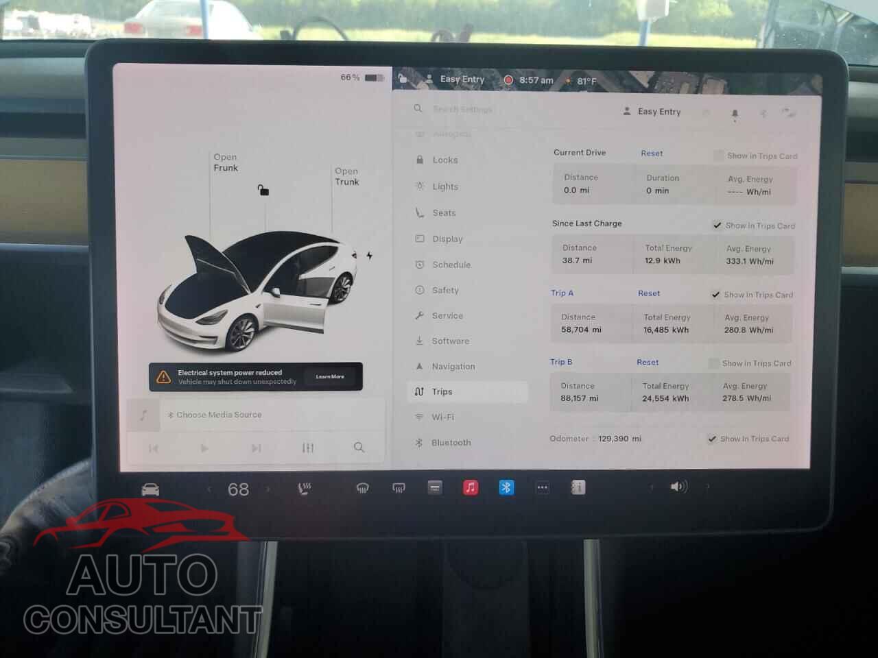 TESLA MODEL 3 2020 - 5YJ3E1EB1LF589158