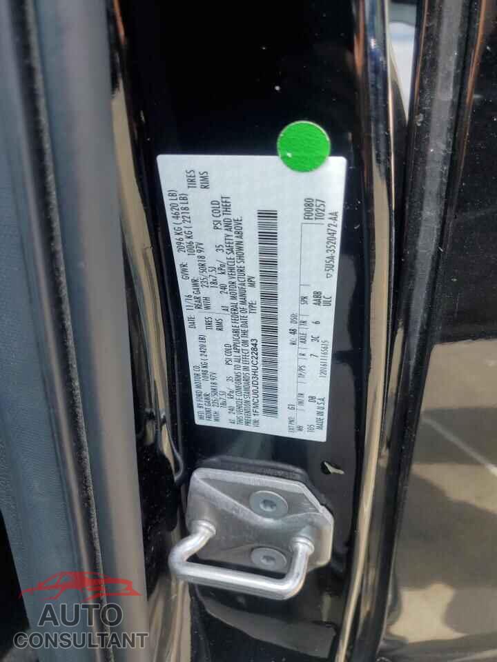 FORD ESCAPE 2017 - 1FMCU0JD3HUC22843