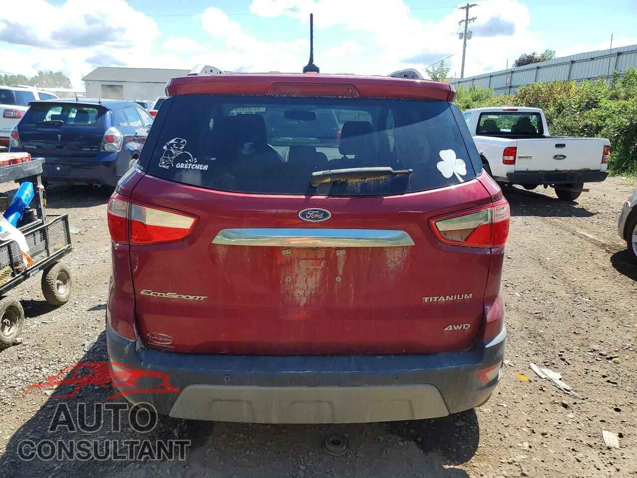 FORD ECOSPORT 2020 - MAJ6S3KL2LC313072