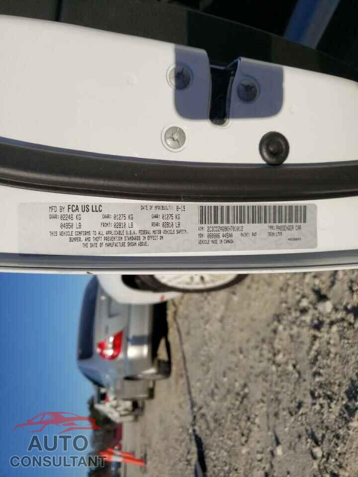 DODGE CHALLENGER 2019 - 2C3CDZAG9KH701012