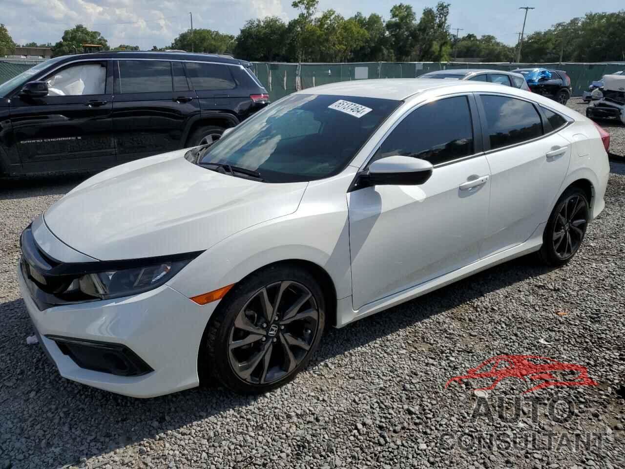 HONDA CIVIC 2019 - 2HGFC2F86KH602797