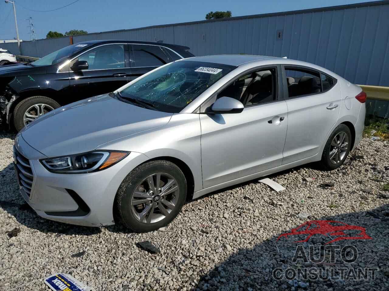 HYUNDAI ELANTRA 2018 - KMHD84LF2JU449333