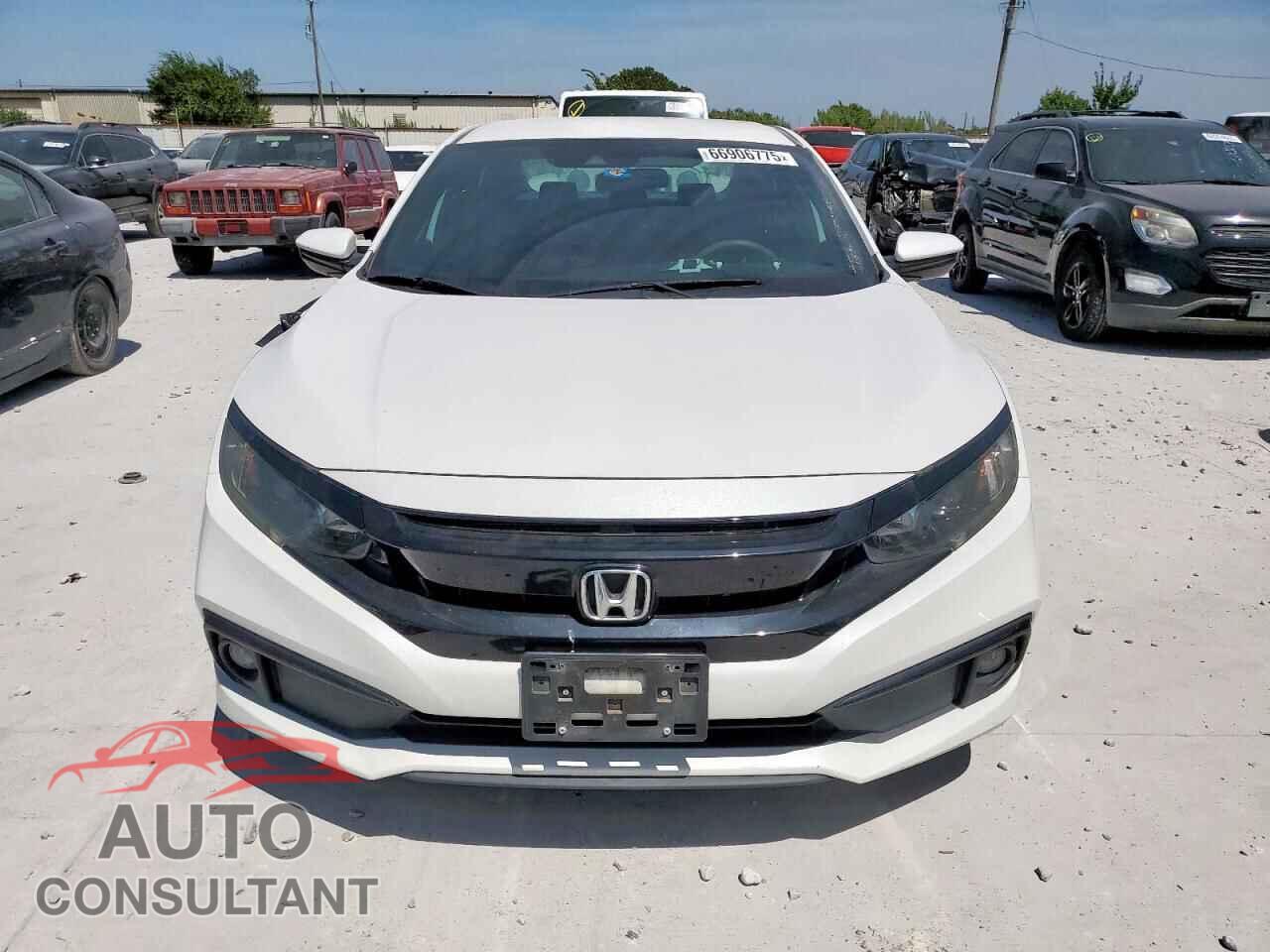 HONDA CIVIC 2019 - 2HGFC2F82KH602781