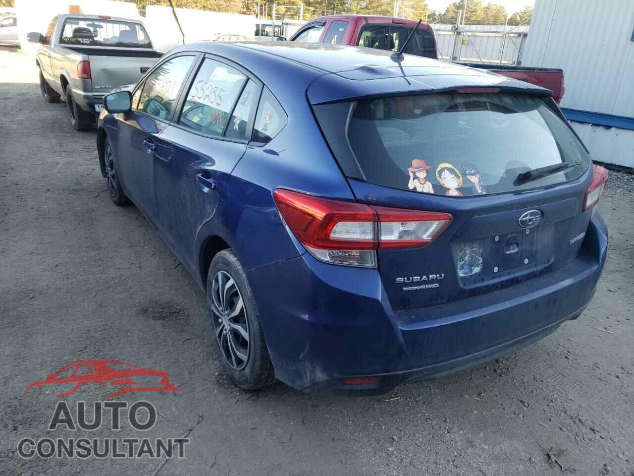 SUBARU IMPREZA 2018 - 4S3GTAA60J3732062