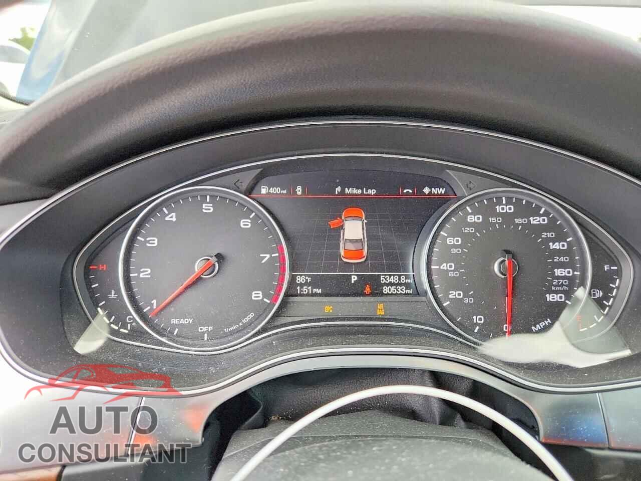 AUDI A6 2016 - WAUGFAFC2GN084322