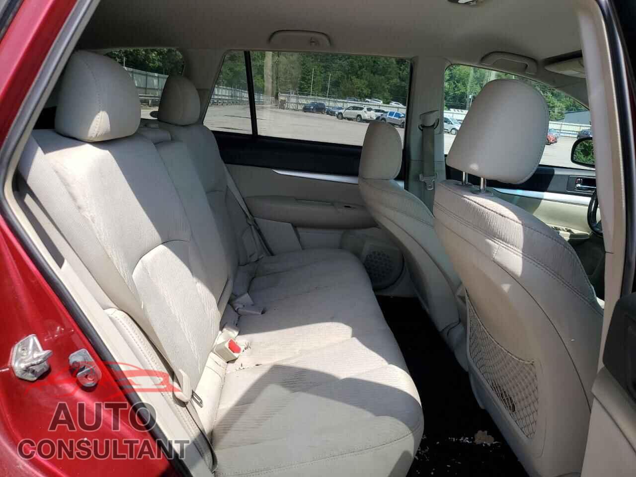SUBARU OUTBACK 2011 - 4S4BRCCC4B3399725