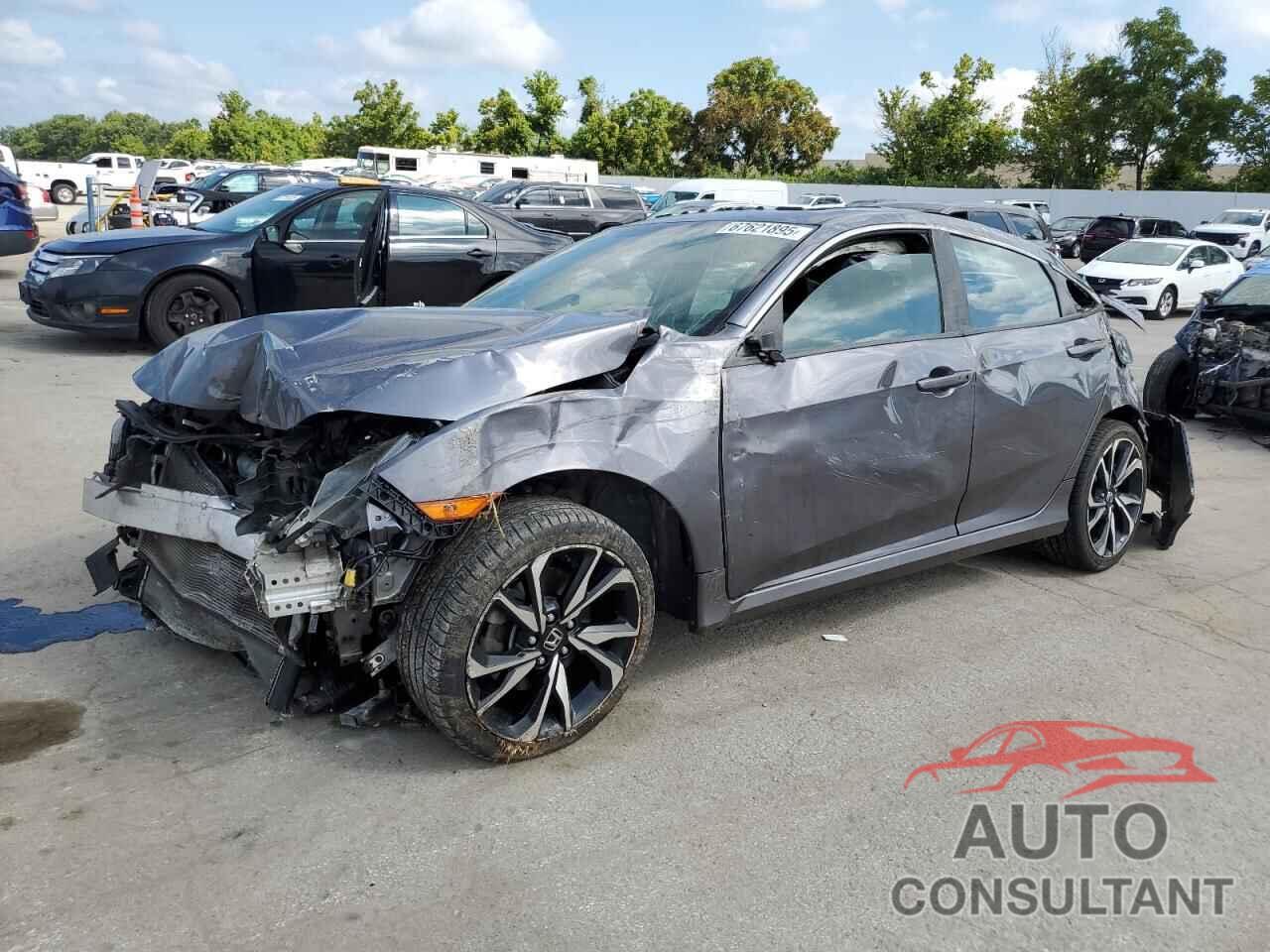 HONDA CIVIC 2019 - 2HGFC1E55KH705615