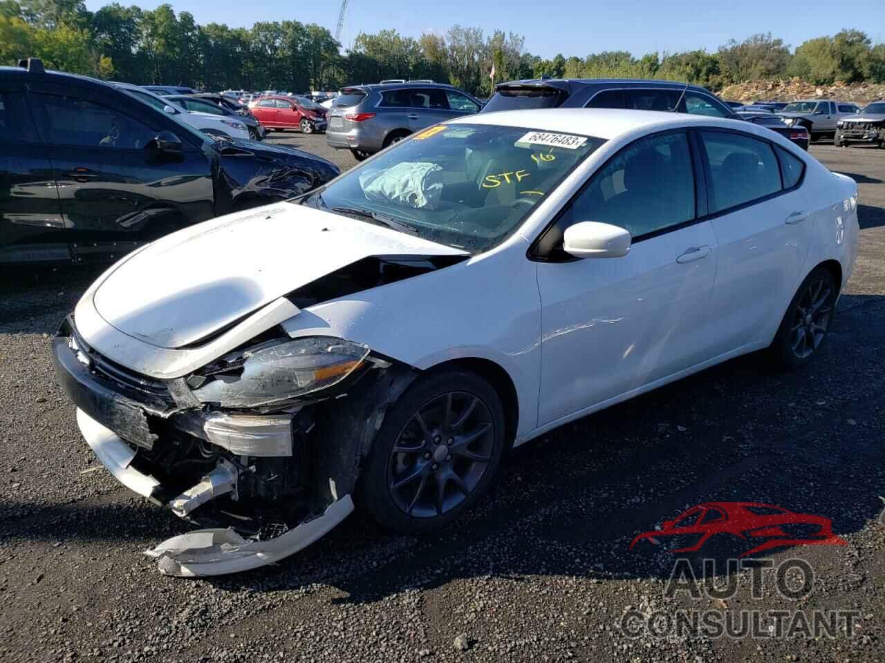 DODGE DART 2016 - 1C3CDFAA3GD706608