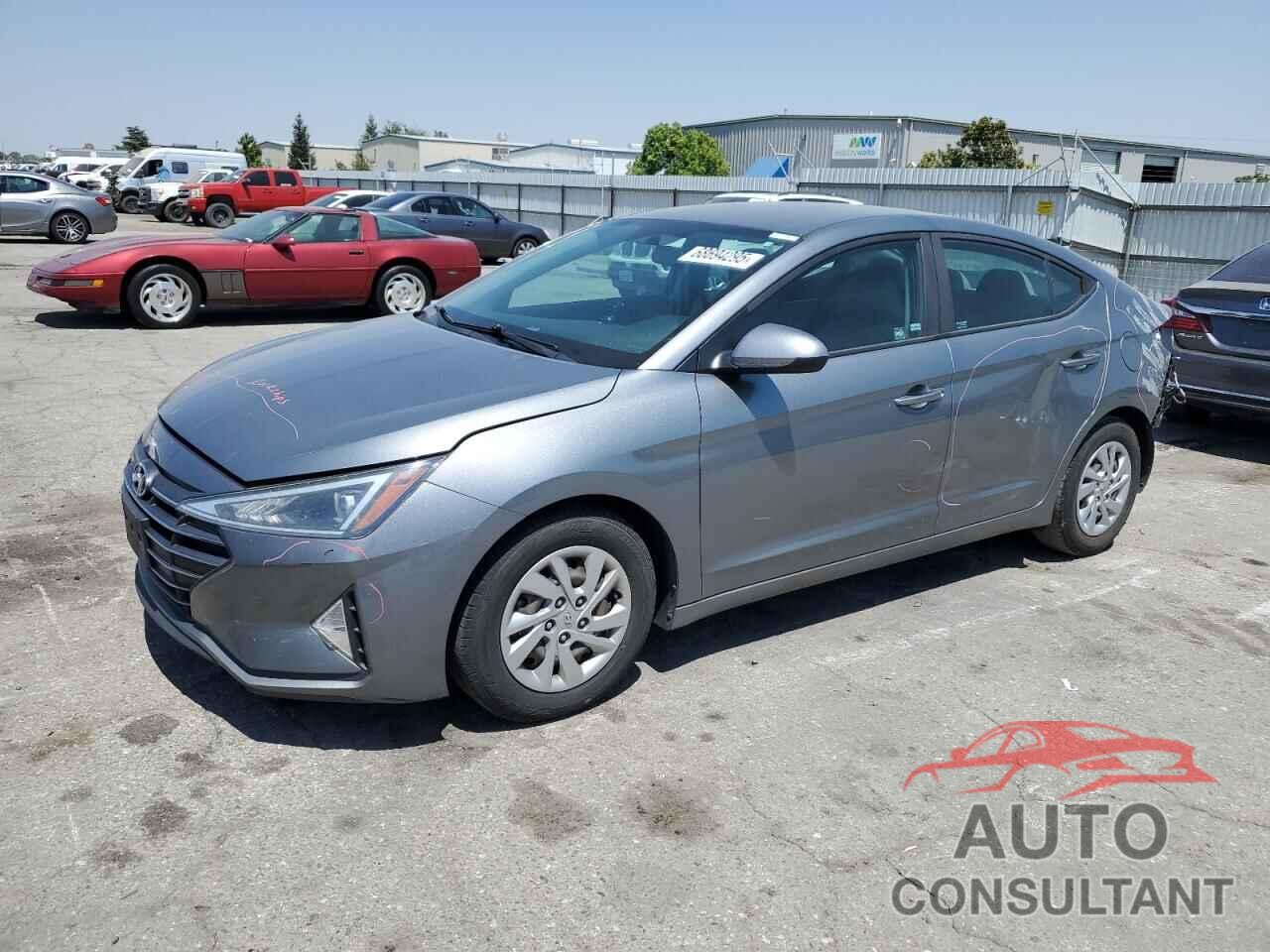 HYUNDAI ELANTRA 2019 - KMHD74LF2KU784208