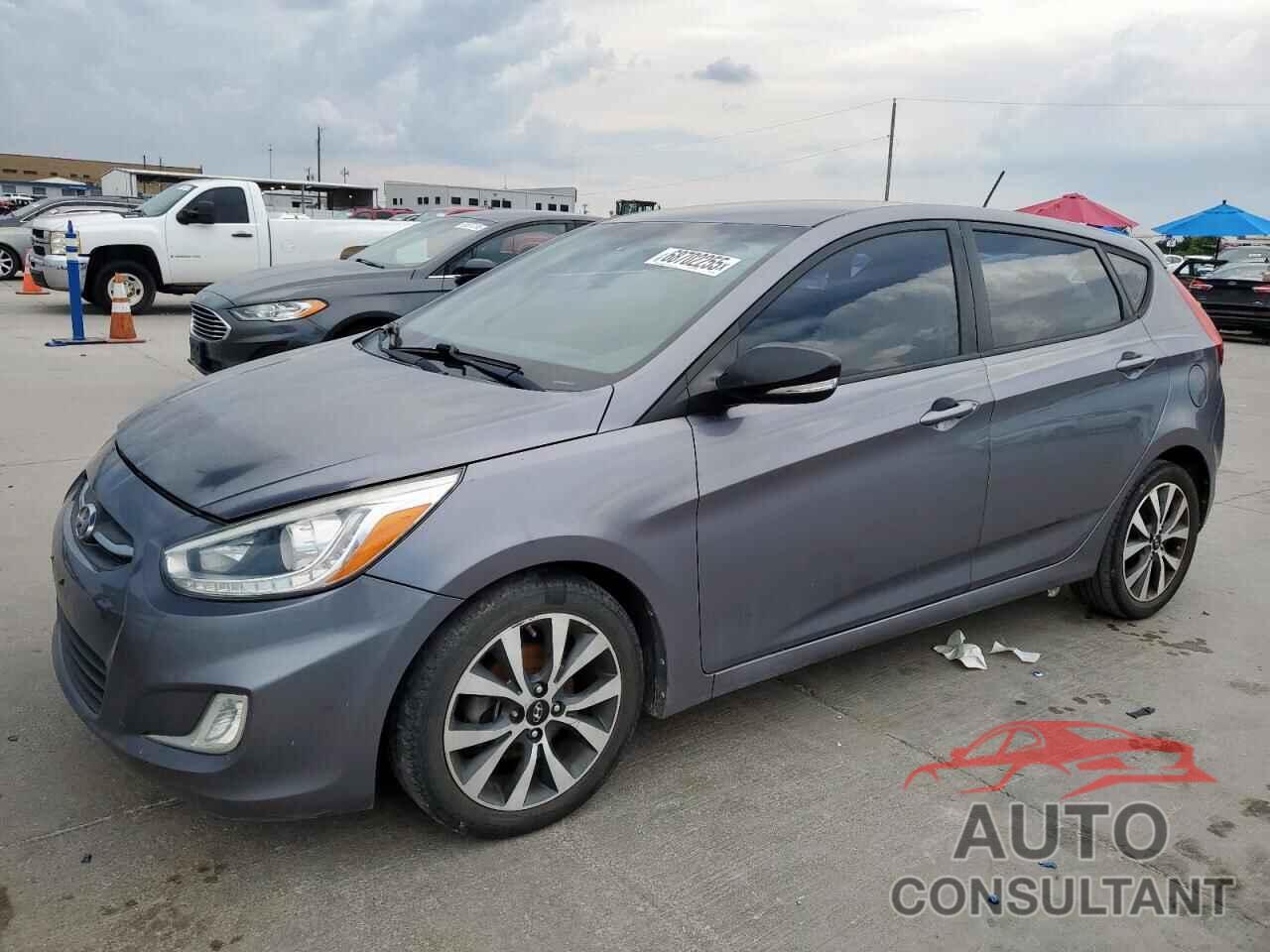 HYUNDAI ACCENT 2016 - KMHCU5AE0GU249390