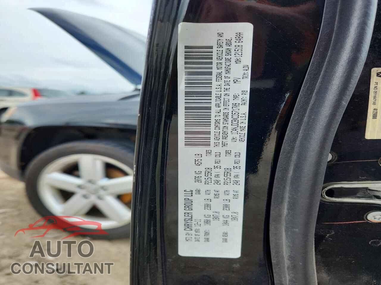 JEEP COMPASS 2012 - 1C4NJDCBXCD571709