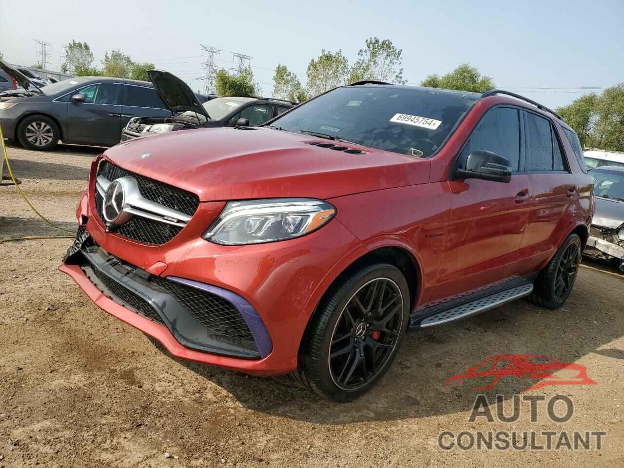 MERCEDES-BENZ GLE-CLASS 2016 - 4JGDA7FB8GA720937