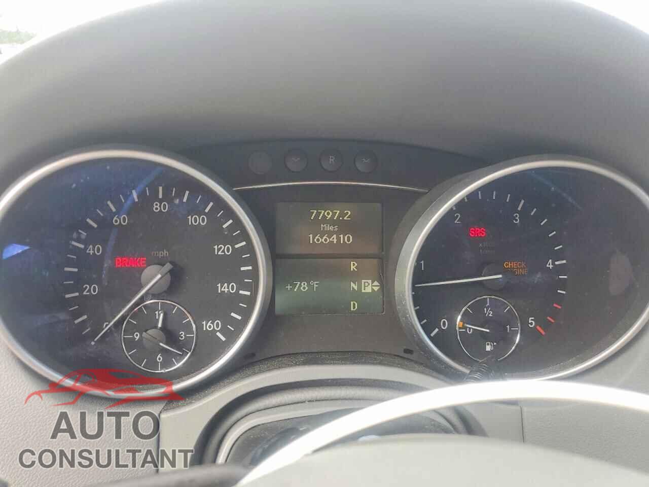 MERCEDES-BENZ M-CLASS 2010 - 4JGBB2FB6AA577565