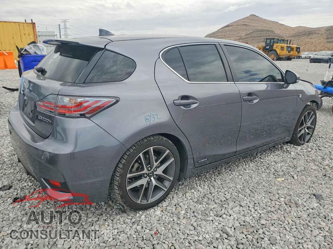 LEXUS CT 200 2017 - JTHKD5BH1H2284797