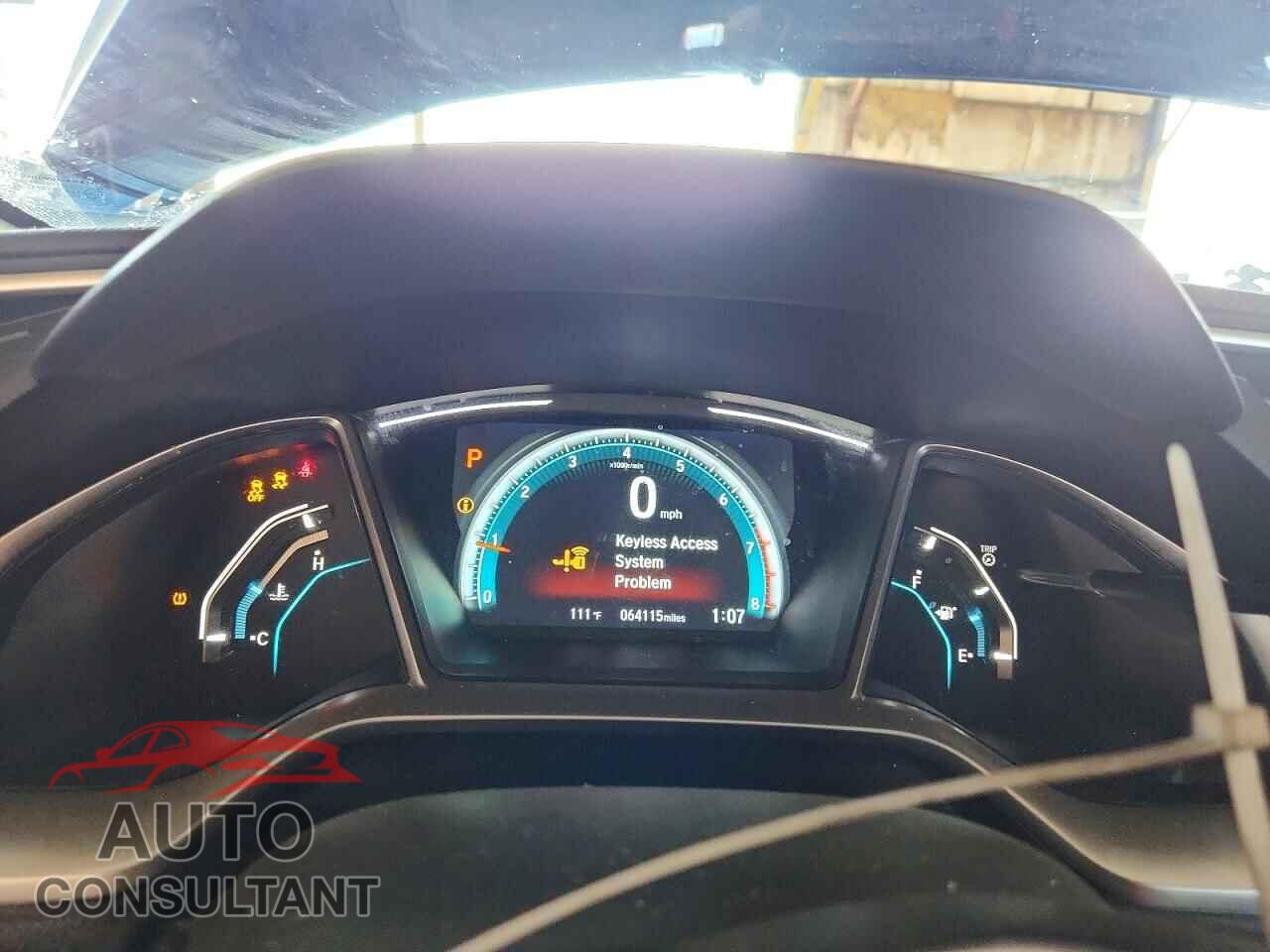 HONDA CIVIC 2017 - 19XFC2F78HE019609
