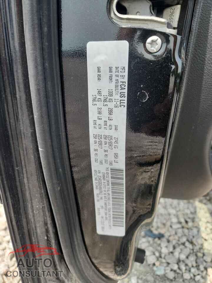 DODGE CARAVAN 2017 - 2C4RDGBG5HR607012