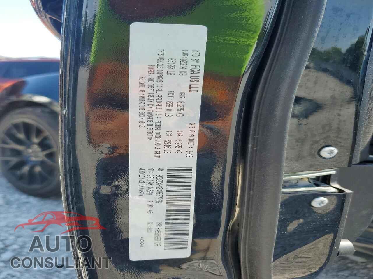 DODGE CHARGER 2019 - 2C3CDXHG5KH527286