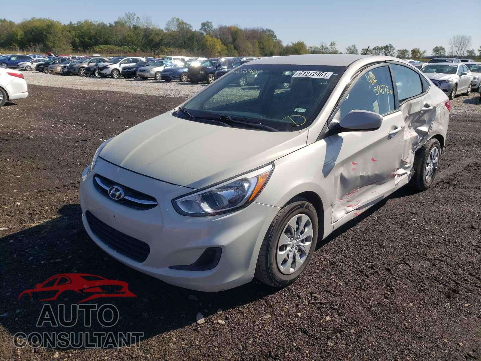 HYUNDAI ACCENT 2017 - KMHCT4AEXHU262016