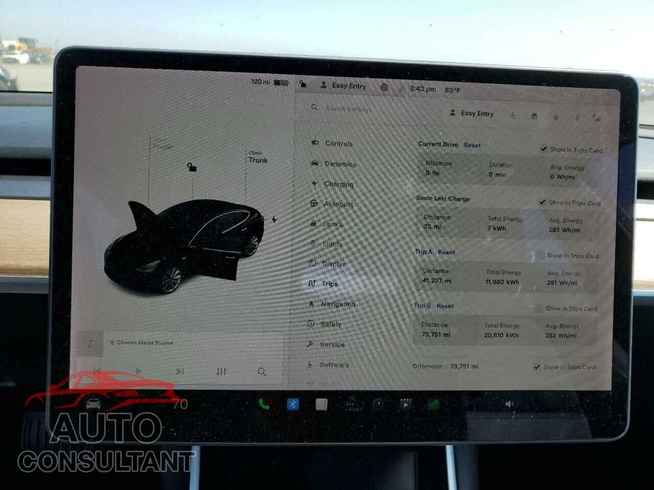 TESLA MODEL 3 2019 - 5YJ3E1EBXKF194698