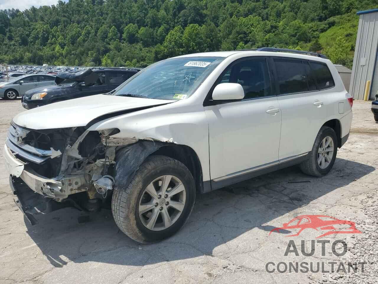 TOYOTA HIGHLANDER 2012 - 5TDBK3EH2CS115462