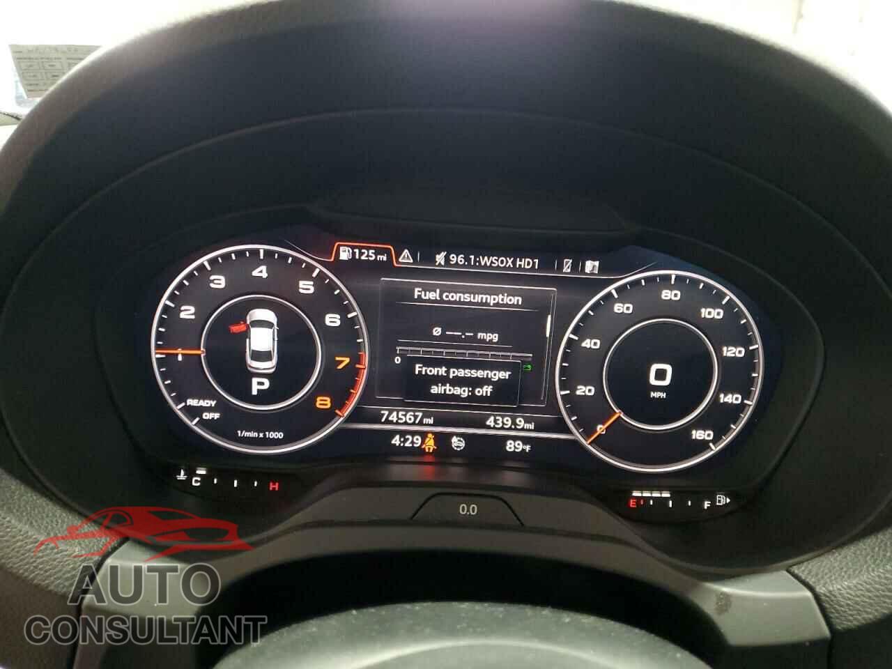 AUDI A3 2017 - WAUJ8GFF1H1069056
